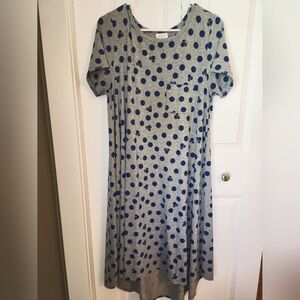 Lularoe Disney Carly polka dot Medium